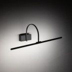 Sieninis šviestuvas ARTLINE LED 6W 3000K IP20 Juoda