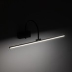 Sieninis šviestuvas ARTLINE LED 6W 3000K IP20 Juoda