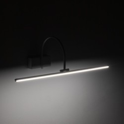 Sieninis šviestuvas ARTLINE LED 6W 3000K IP20 Juoda