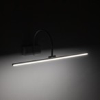 Sieninis šviestuvas ARTLINE LED 6W 3000K IP20 Juoda