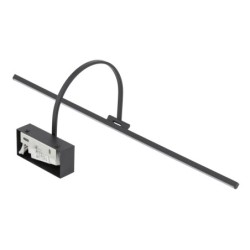 Sieninis šviestuvas ARTLINE LED 6W 3000K IP20 Juoda