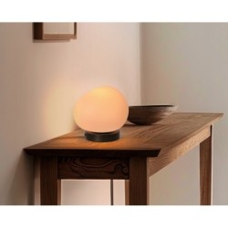 STONES Stalinis šviestuvas Juoda 20cm 1xE27 Balta