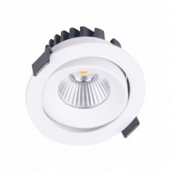 Įleidžiamas šviestuvas Maxlight Cyklop 10W 4000K Baltas (H0094 4000K)