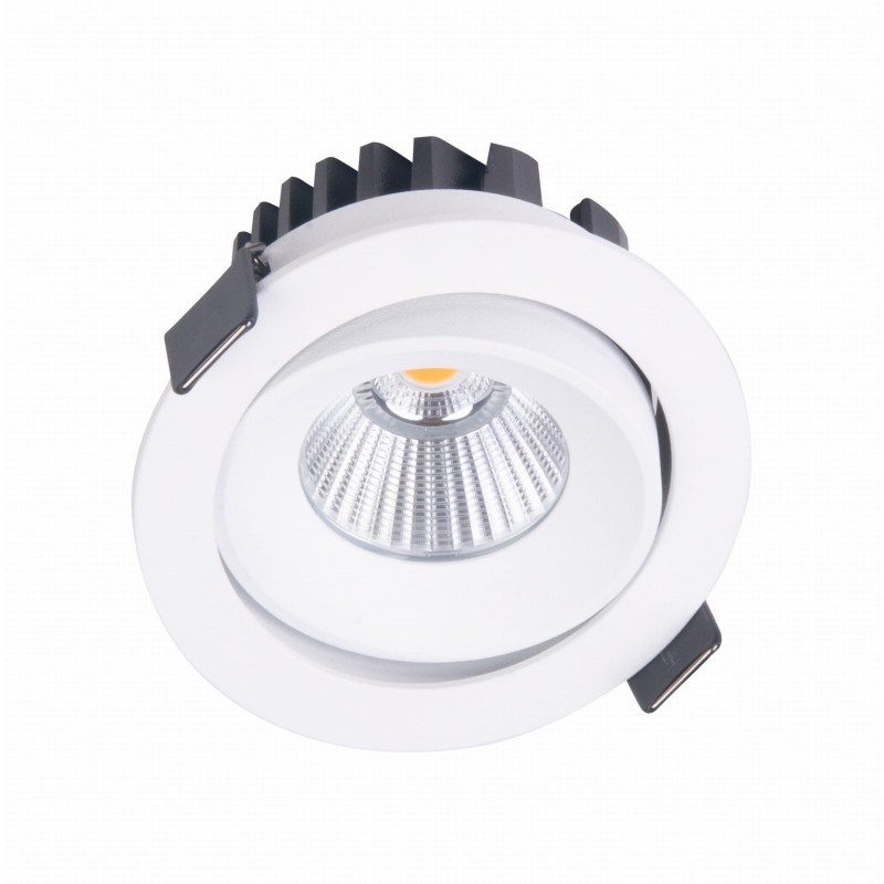 Įleidžiamas šviestuvas Maxlight Cyklop 10W 4000K Baltas (H0094 4000K)