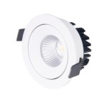 Įleidžiamas šviestuvas Maxlight Cyklop 10W 4000K Baltas (H0094 4000K)