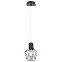 Pakabinamas šviestuvas Belano E27 1x MAX 40W (Juoda)