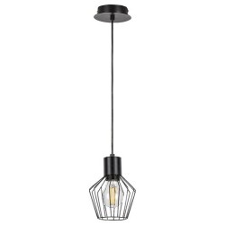 Pakabinamas šviestuvas Belano E27 1x MAX 40W (Juoda)