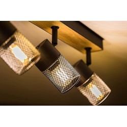 Lubinis šviestuvas Metta E14 4x MAX 40W (Ąžuolo)