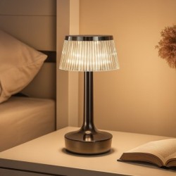 Pakraunamas stalinis šviestuvas EASY 1.5W CCT Juoda USB-C pritemdomas