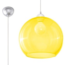 Pakabinamas šviestuvas BALL geltonas 1xE27