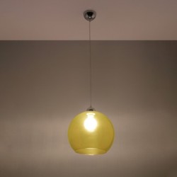 Pakabinamas šviestuvas BALL geltonas 1xE27