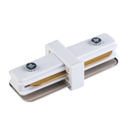 Bėginės sistemos TRACER 1-fazės priedas - tiesus sujungimas BALTA