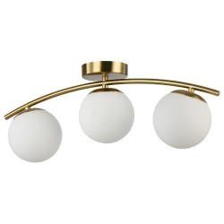 Lubinis šviestuvas LED E27 Bali-12 51cm x3 Aukso