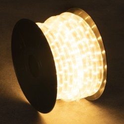 220V LED juosta GIVRO 15m WW SMD DC 1m2W IP65 (Šilta balta)