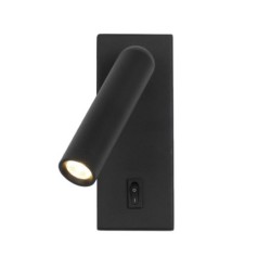 Sieninis šviestuvas Nova LED 2.5W 3000K Juoda (WL-46376-1-BK)