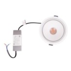 Įleidžiamas šviestuvas Vector 10W Baltas