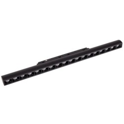 Magnetinės sistemos šviestuvas-rasteris MICRO11 FIX 18W Juodas