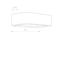 Sieninis lauko šviestuvas MUNO LED LED 6W 3000K IP54 Grafitinė