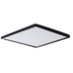 Lubinis šviestuvas AZPO LED 22W NW L-B SMD 230V 4000K 80Ra IP54 (Neutrali balta) Plastikas Juoda