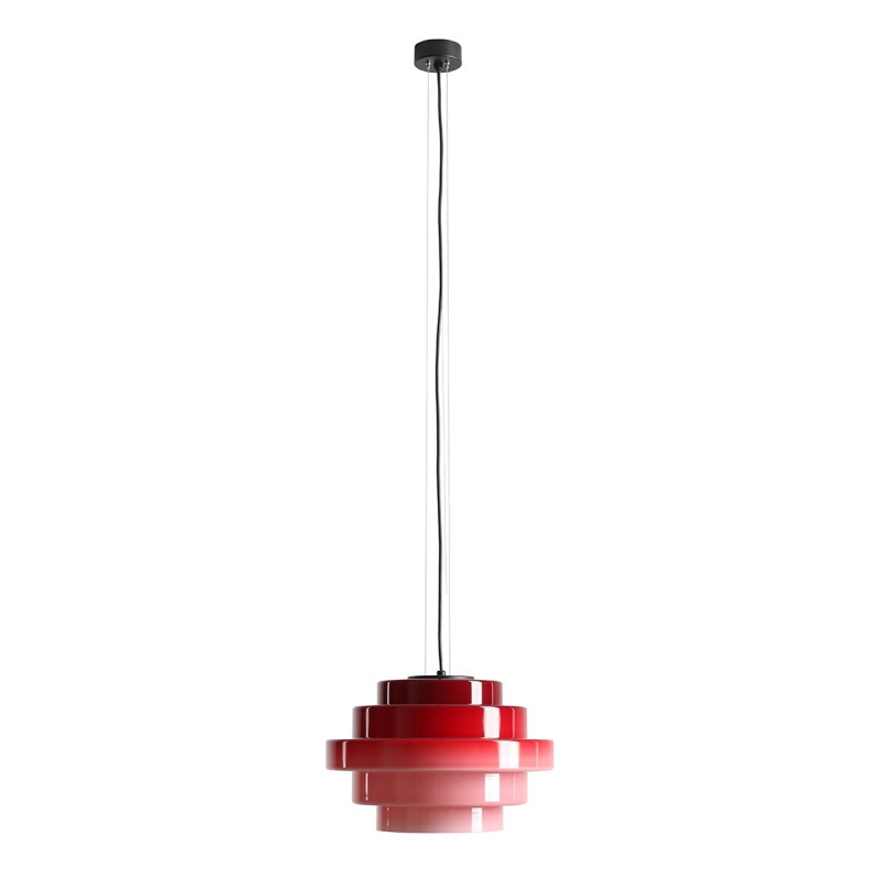 Pakabinamas šviestuvas FILO BERRY (Ø28) 1xE27 Geležis, Stiklas (9009G1)