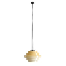 Pakabinamas šviestuvas FILO NUTTY (Ø28) 1xE27 Geležis, Stiklas (9003G1)