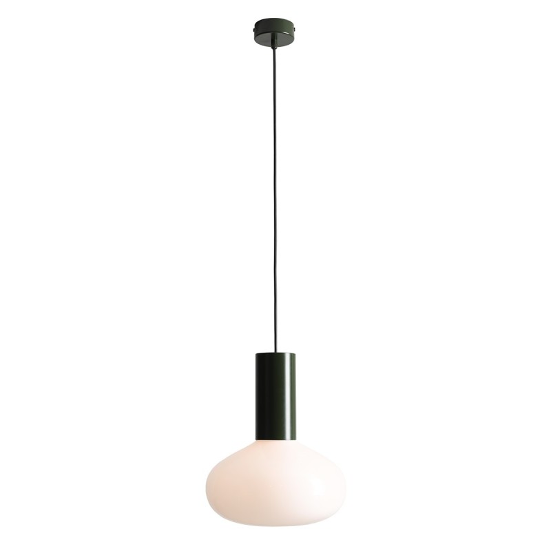 Pakabinamas šviestuvas FLO MOSS M 1xE14 Geležis, Stiklas (7000G26_M)