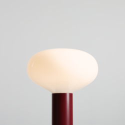 Stalinis šviestuvas FLO TABLE RUBY M 1xE14 Geležis, Stiklas (7000B27_M)