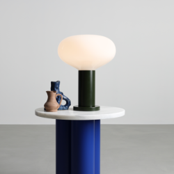 Stalinis šviestuvas FLO TABLE MOSS M 1xE14 Geležis, Stiklas (7000B26_M)