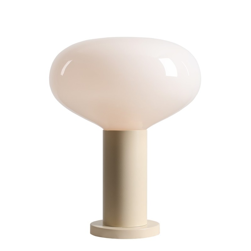 Stalinis šviestuvas FLO TABLE CREAM M 1xE14 Geležis, Stiklas (7000B9_M)