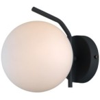 Sieninis šviestuvas Carimi Keičiama LED G9 5W Grafito (WL-3300-1-BK)