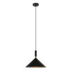 Pakabinamas šviestuvas Drello 1xE27 Juoda (PND-541101-BK)