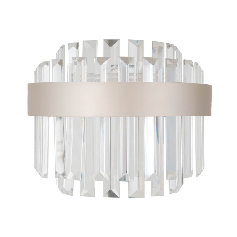 Sieninis šviestuvas Horna LED 8W 3000K Šampano (WL-34386-1-CH-CL)