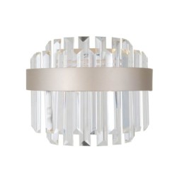 Sieninis šviestuvas Horna LED 8W 3000K Šampano (WL-34386-1-CH-CL)