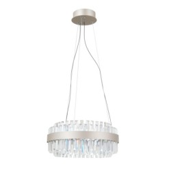 Pakabinamas šviestuvas Horna LED 36W 3000K Šampano (PND-34386-1-CH-CL)