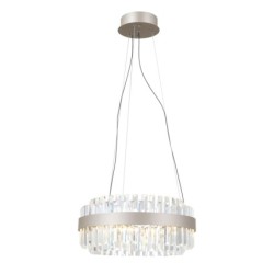 Pakabinamas šviestuvas Horna LED 36W 3000K Šampano (PND-34386-1-CH-CL)