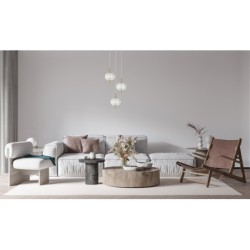 Pakabinamas šviestuvas Corado LED 12W 3000K Aukso (PND-81418-3-BK-GD)