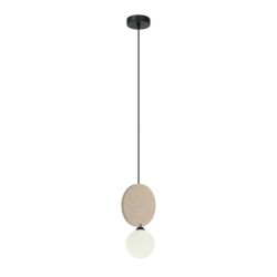 Pakabinamas šviestuvas Andrea 1xG9 Juoda Smėlio (PND-59779-1M-BG)