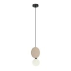 Pakabinamas šviestuvas Andrea 1xG9 Juoda Smėlio (PND-59779-1M-BG)