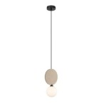 Pakabinamas šviestuvas Andrea 1xG9 Juoda Smėlio (PND-59779-1M-BG)