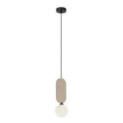 Pakabinamas šviestuvas Lorenzo 1xG9 Smėlio (PND-59815-1-BG)