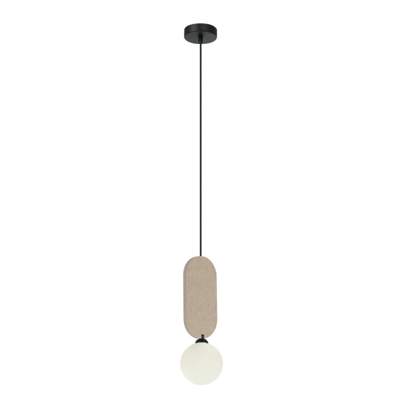 Pakabinamas šviestuvas Lorenzo 1xG9 Smėlio (PND-59815-1-BG)