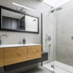 Sieninis šviestuvas SPLASH CHROME 8W LED