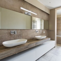 Sieninis šviestuvas SPLASH CHROME 8W LED