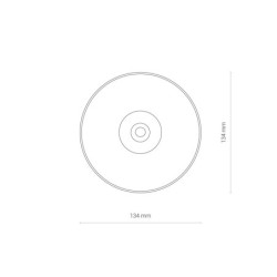 Taškinis šviestuvas CL IOS LED 20W 4000K IP20 Juoda