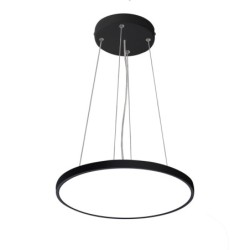 Pakabinamas šviestuvas Alata LED 24W 2800, 4000, 6000K Juoda (PND-72836-300R-24W-BL)