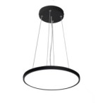Pakabinamas šviestuvas Alata LED 24W 2800, 4000, 6000K Juoda (PND-72836-300R-24W-BL)