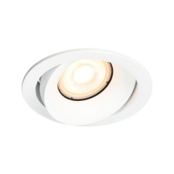 Įmontuojamas lubinis šviestuvas Oker 1xGU10 Smėlio Balta (DL-26260-GU10-WH)
