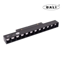 Linijinis magnetinės sistemos šviestuvas Maxlight MAGNETIC LIN 10W 3000K Juodas