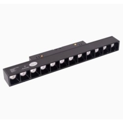 Linijinis šviestuvas magnetinėms sistemoms Maxlight MAGNETIC LIN 10W Zigbee CCT Juodas