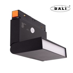 Maxlight Magnetinis linijinis lankstomas šviestuvas MAGNETIC LIN Integruotas LED 5.3W DALI Juodas